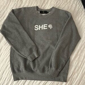 She darc sport crew neck